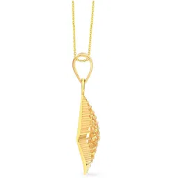 Malabar Gold and Diamonds 22k Gold Pendant without Chain for Women image 5