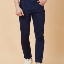 Globus Dark Indigo Slim Fit Lightly Washed Jeans image 1