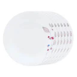 Corelle Multicolor Glass Pink Breeze1 17cm Small Plate Pack Of 6 image 2