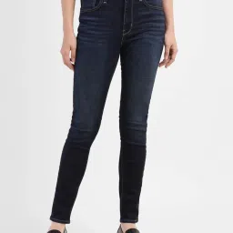 Levi's 721 Blue Skinny Fit High Rise Jeans image 1