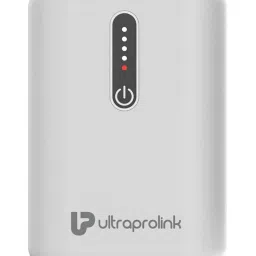 UltraProlink UM1121 10000mAh 22.5W Juice-UP Grip Compact Power Bank with LED Indicators (White) image 1