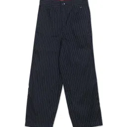 Tommy Hilfiger Kids Twilight Navy & White Striped Trousers image 1