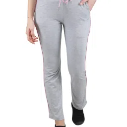 Monte Carlo Grey Regular Fit Mid Rise Track Pants image 1