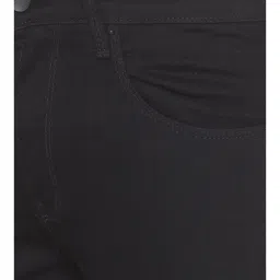 Spykar Black Skinny Fit Low Rise Jeans image 4