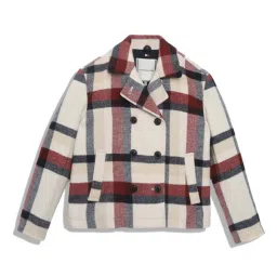 Tommy Hilfiger Kids Multicolor Chequered Full Sleeves Blazer image 1