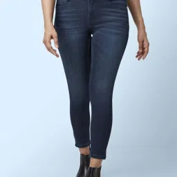 SF Jeans by Pantaloons Blue Mid Rise Jeans image 1