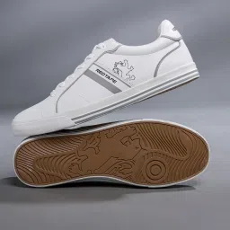 Red Tape Men's White Casual Sneakers image 1