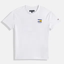 Tommy Hilfiger Boys Printed Pure Cotton T-shirt-picture-55