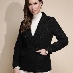 Global Republic Black Blazer-image-6
