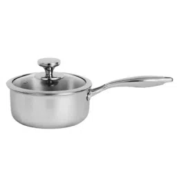 Nirlon Silver Stainless Steel Others SS_Platinum_Sauce Pan 16-picture-30