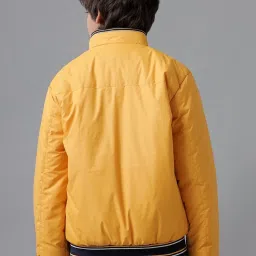 Under Fourteen Only Boys Orange Cotton Jacket image 2