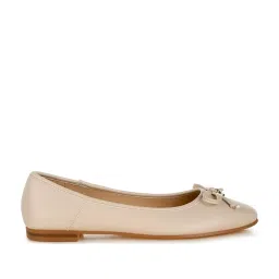 London Rag Women's Beige Ballerinas image 1