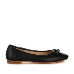 London Rag Women's Black Ballerinas image 1