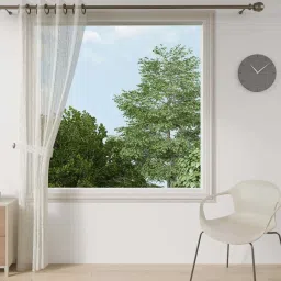 Ddecor Live Beautiful Beige Polyester 7 ft Door Curtain image 1