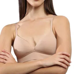 Calvin Klein Honey Almond Regular Fit Bra image 1