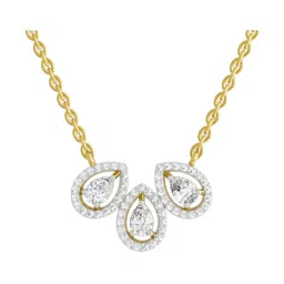 Sparkles Lab Grown Diamond 14k (585) Yellow Gold Pendant for Women image 1