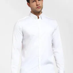 SELECTED HOMME White Slim Fit Shirt image 1