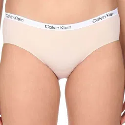 Calvin Klein Underwear Buff Beige Logo Regular Fit Panties image 1