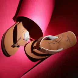 Chupps Men's Brown Flip Flops image 1