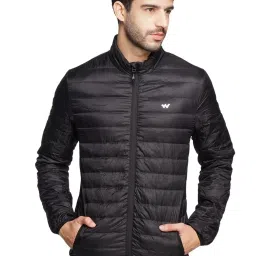 Wildcraft Black Regular Fit Quilted Jacket image 1