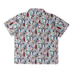 Allen Solly Junior Multicolor Printed Shirt image 2