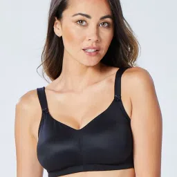 Jockey 1841 Women's Wirefree Non Padded Microfiber Nylon Full Coverage Minimizer Bra image 1