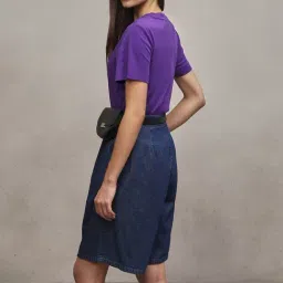 Vero Moda Purple Naima Regular Fit T-Shirt image 4