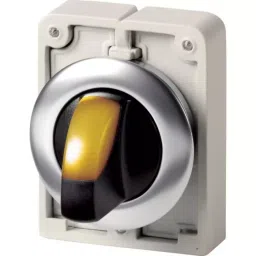 EATON Toggle Selector Switch - 30 mm Cutout Diameter, Illuminated 2 Positions, 188068 M30I-FWLKV-Y-picture-19