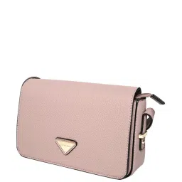 Giordano Pink Solid Medium Sling Handbag image 5