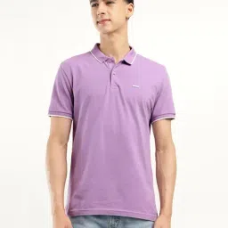 Levi's Purple Cotton Regular Fit Polo T-Shirt-picture-29