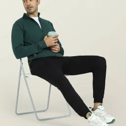 XYXX Dark Green Regular fit Sweatshirt image 5