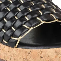 inc.5 Inc 5 Women's Black Casual Wedges image 4