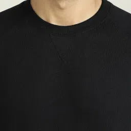 XYXX Black Regular fit Sweatshirt image 4