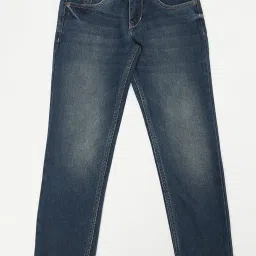 Cantabil Boys Blue Washed Jeans image 1