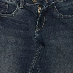 Cantabil Boys Blue Washed Jeans image 3