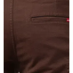 Levi's Brown Cotton Regular Fit Cargo Shorts image 5