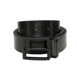 United Colors of Benetton Black & Tan Woodfin Leather Reversible Belt-image-70