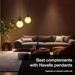 Havells 4 W Chimes G125 LED Lamp Amber E27 Base Cap and 2600 K, LHLDBGHA618R004 image 5