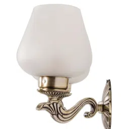 Fos Lighting Antique Brass Allure Small Double Wall Sconce (Bulb not included) - Set of 1 image 4
