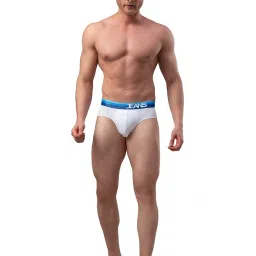 UnderJeans by Spykar White Regular Fit Briefs image 5