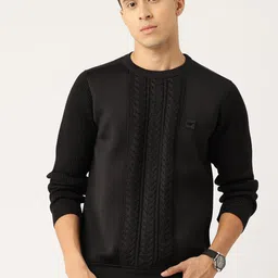 Monte Carlo Cable Knit Detail Sweatshirt-image-91