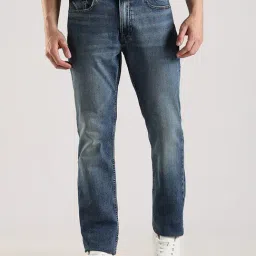 Calvin Klein Jeans Blue Cotton Slim Fit Jeans-picture-29
