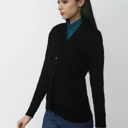 Van Heusen Black Sweater image 3