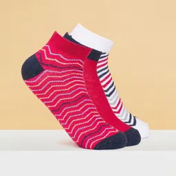 Honey by Pantaloons Women Pack Of 3 Patterned Ankle-Length Socks-picture-31