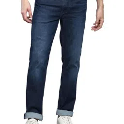 Calvin Klein Dark Blue Regular Fit Jeans-image-54