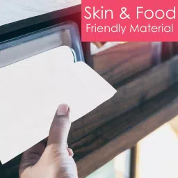 Feather's 400 x 400 mm 2 Ply White Luncheon Napkin (Pack of 5) image 3