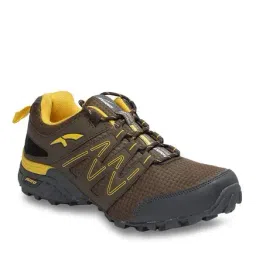 Furo by Red Chief Men's Brown & Yellow Hiking Shoes-image-47