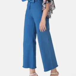 Kazo Wide Leg High Rise Denim With Belt image 3