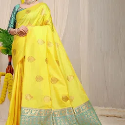 amirat Woven Design Zari Pure Silk Banarasi Saree-image-62