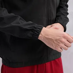 HRX by Hrithik Roshan Men Mock Collar Bomber Lifestyle Jacket image 3